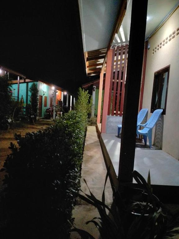 Patio nebo venkovní prostory v ubytování Lanta Rabbit Rooms