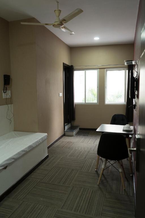 Postel nebo postele na pokoji v ubytování HOTEL PARK VICTORIA