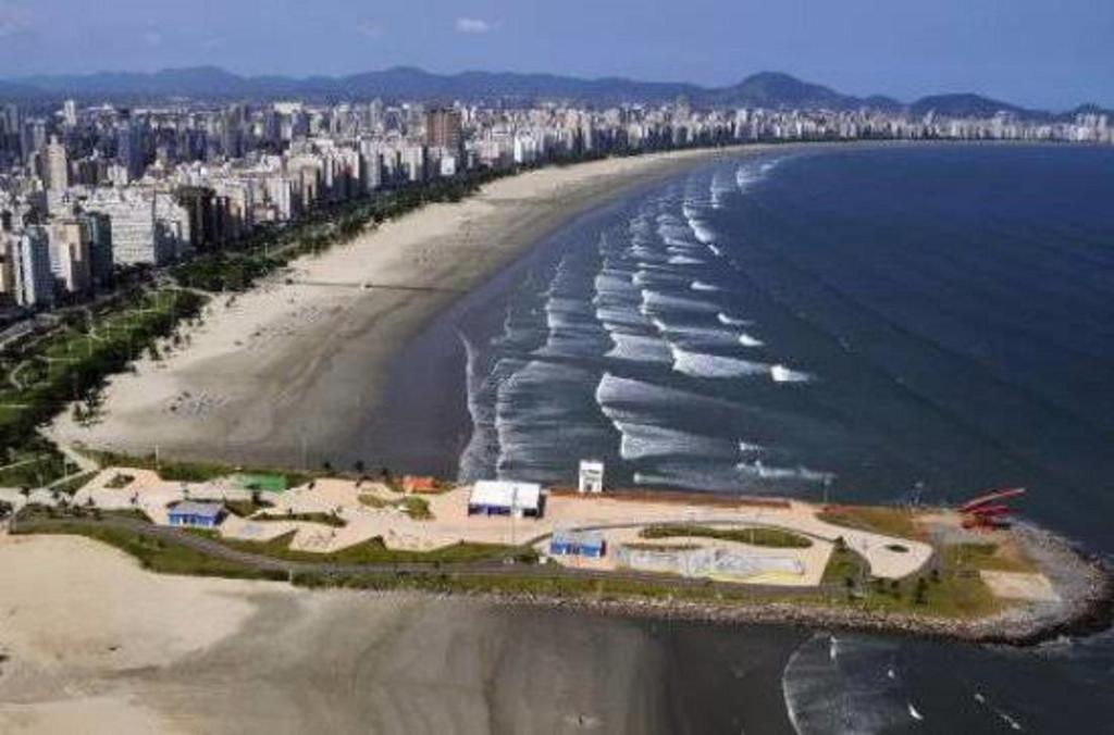  Apartamento em frente a Praia do Embaré - Santos