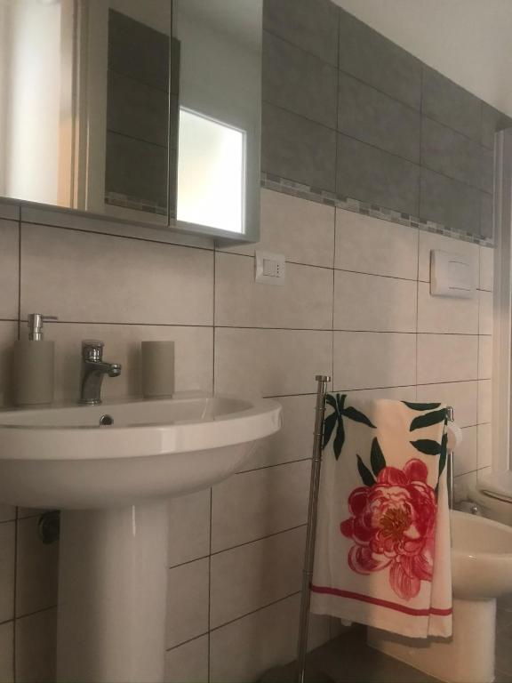 Koupelna v ubytování Casa Barbara