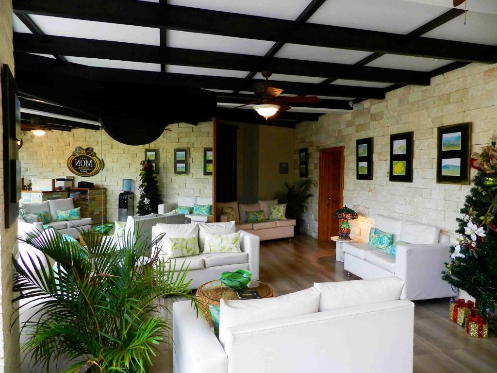 Posezení v ubytování MON Hotel Boutique