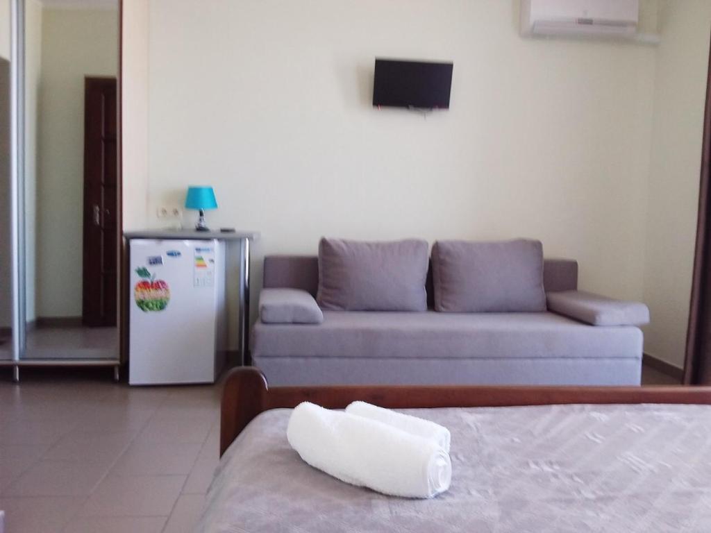 Posezení v ubytování Hotel Golden Beach