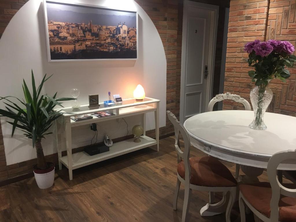 Część wypoczynkowa w obiekcie Il Faro Gianicolense