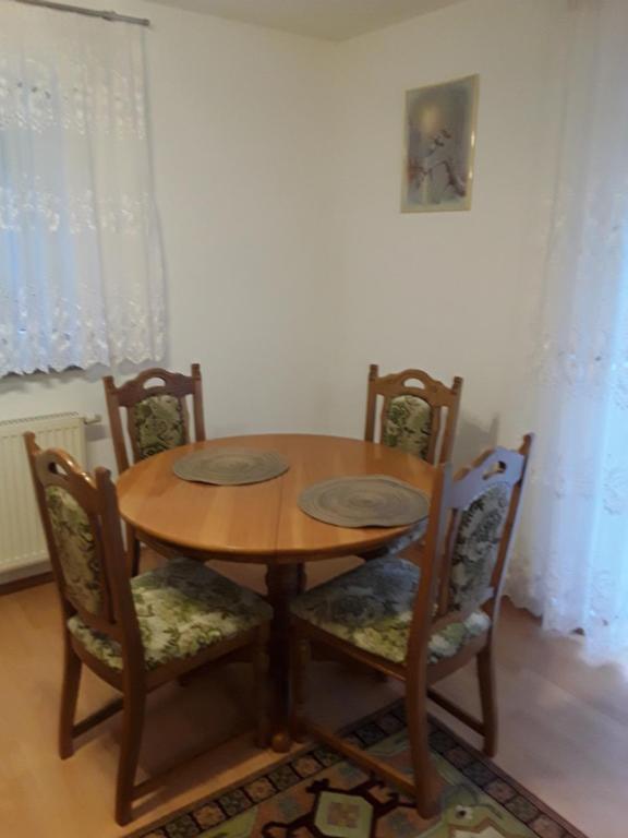 Posezení v ubytování Ferienwohnung Mayer