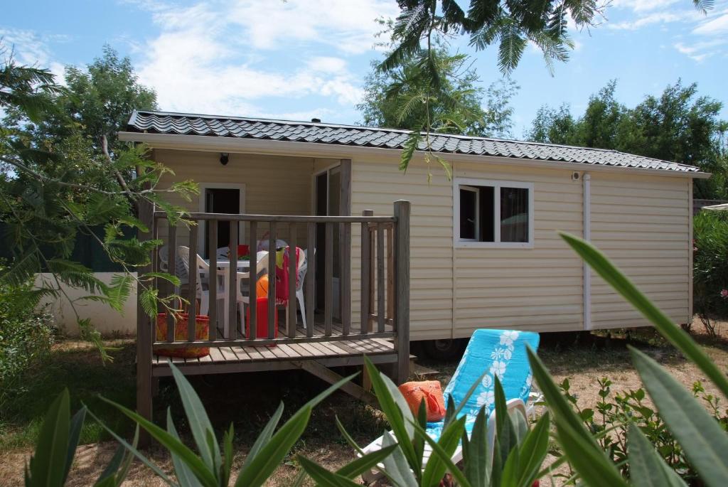 Zahrada ubytování Camping Clau Mar Jo
