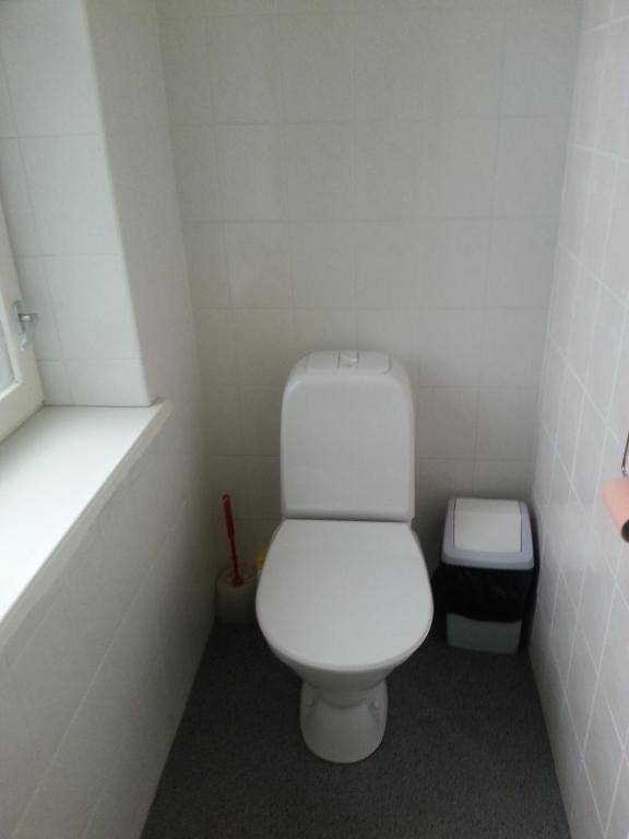 Koupelna v ubytování Vinni Hostel