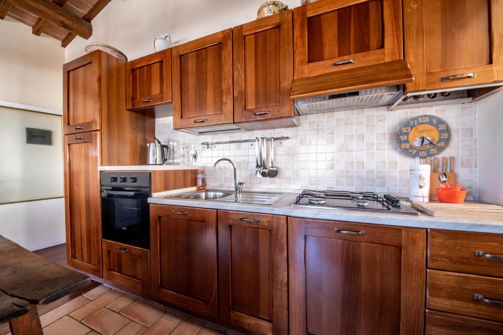 Kuchnia lub aneks kuchenny w obiekcie Casa Spagnoli