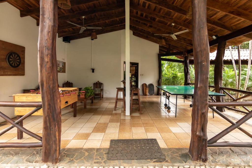 Patio nebo venkovní prostory v ubytování Cabinas Las Olas