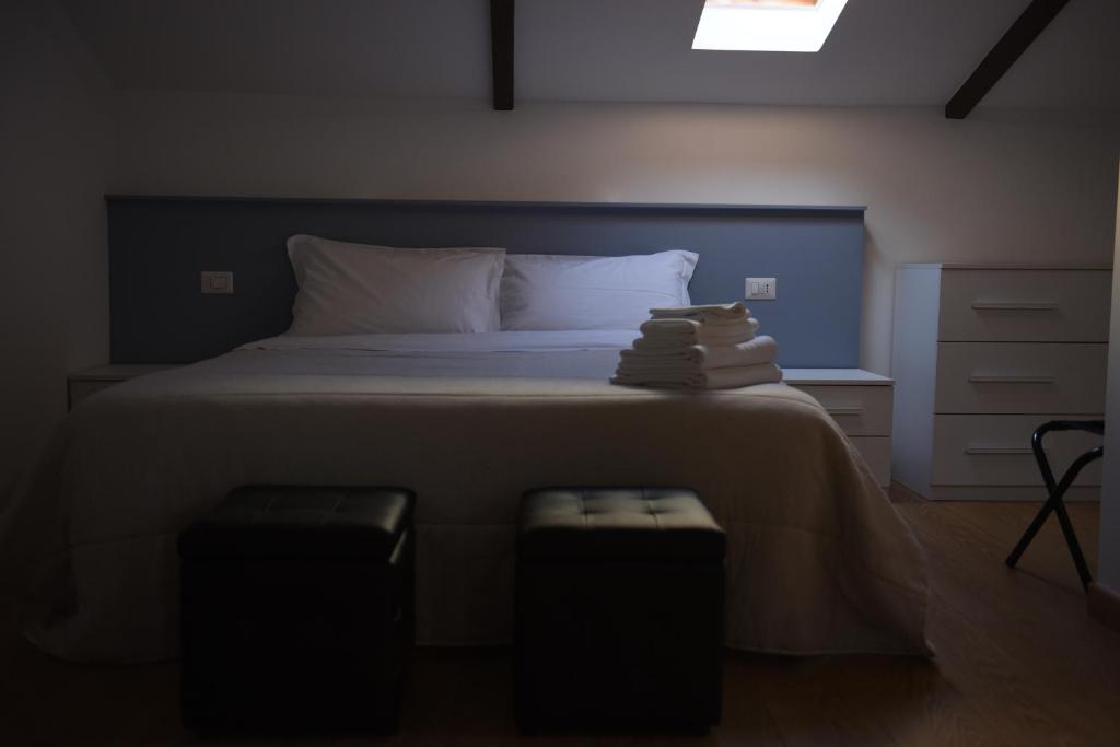 Posteľ alebo postele v izbe v ubytovaní Vista Sui Sassi Guest House