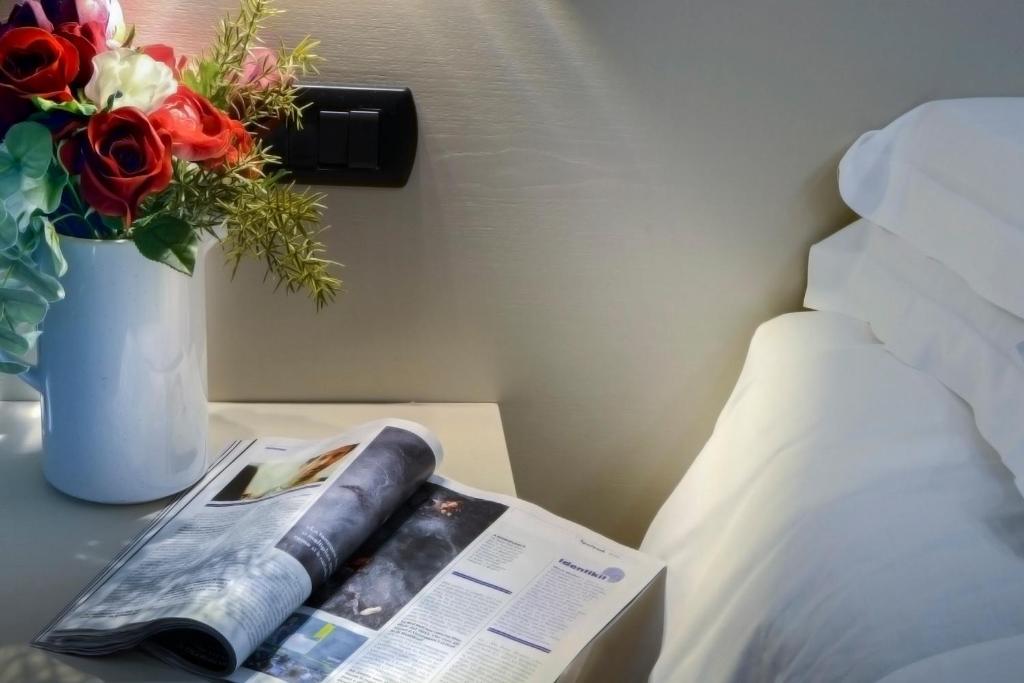 Postel nebo postele na pokoji v ubytování B&B Sorrento Queen