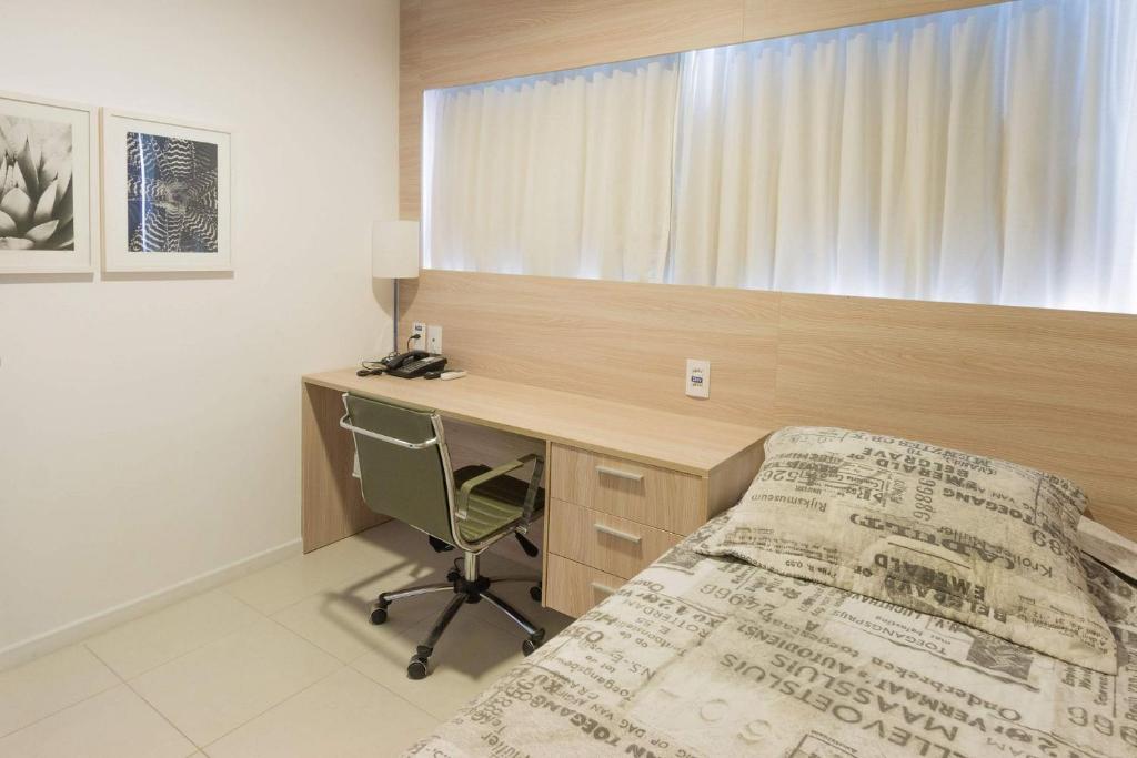  NOB2105 Excelente Flat em Boa Viagem com 2 quartos