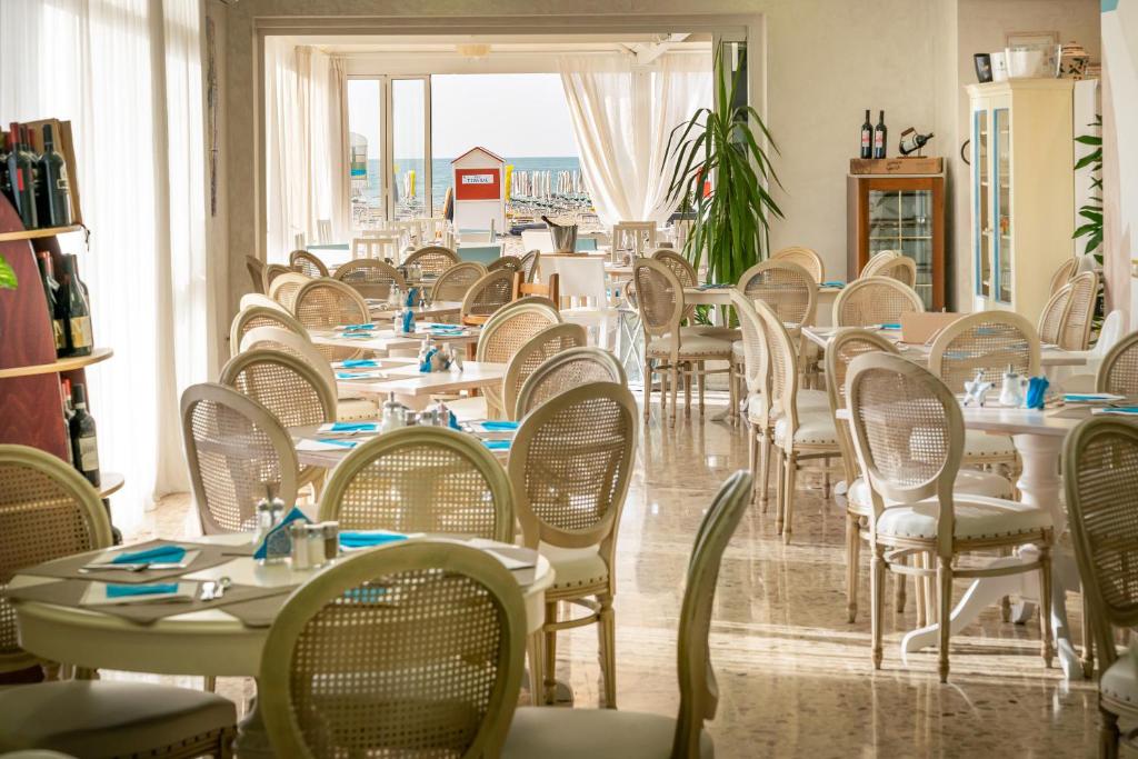 Posezení v ubytování Hotel Tizian Beach