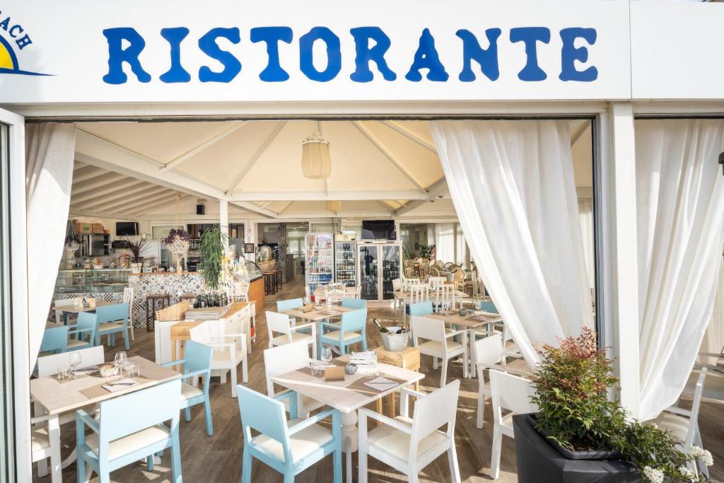 Restaurace v ubytování Hotel Tizian Beach
