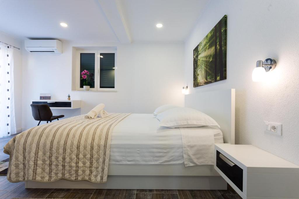 Posteľ alebo postele v izbe v ubytovaní Sedra Home