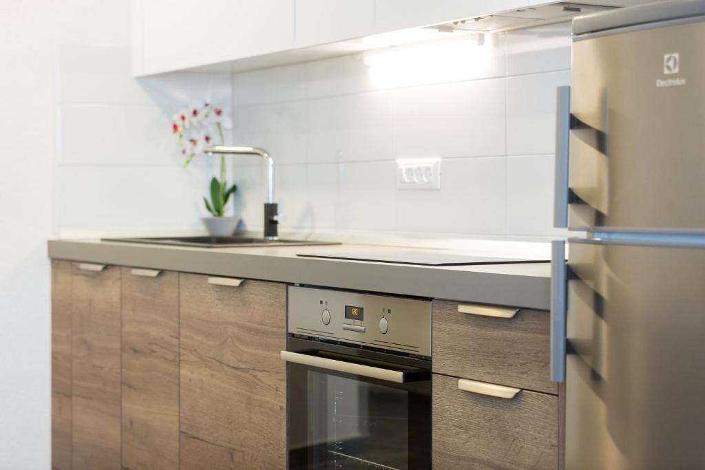 Kuchyňa alebo kuchynka v ubytovaní Sedra Home