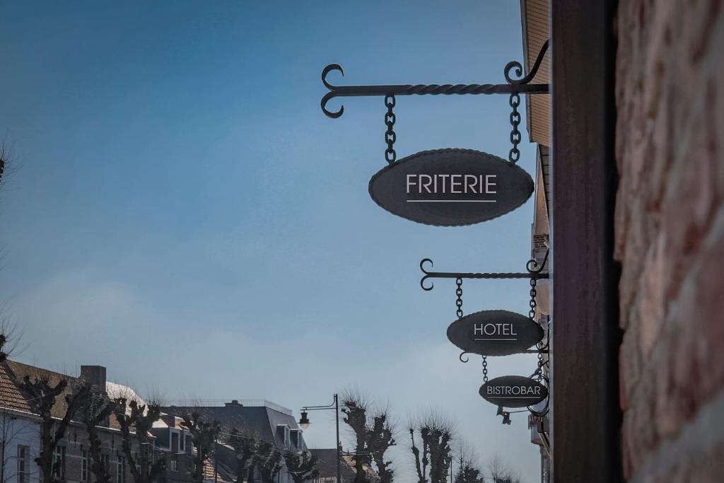 Certifikát, hodnocení, plakát nebo jiný dokument vystavený v ubytování Hotel De Jachthoorn