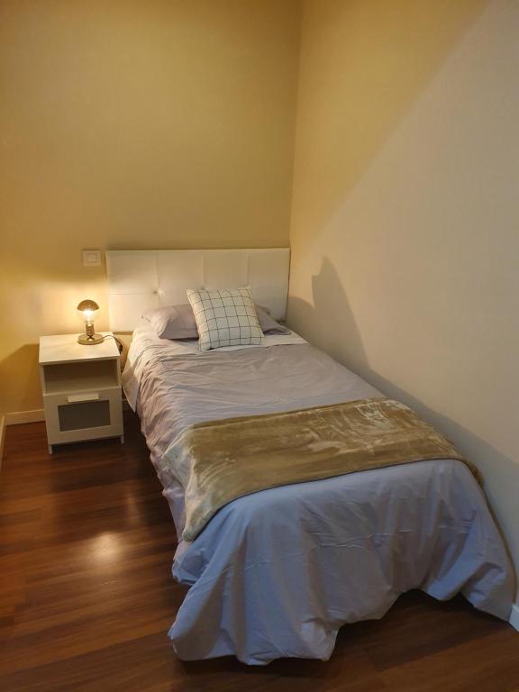 Postel nebo postele na pokoji v ubytování Casa ManPer playa, Alcaravaneras, 3 dormitorios