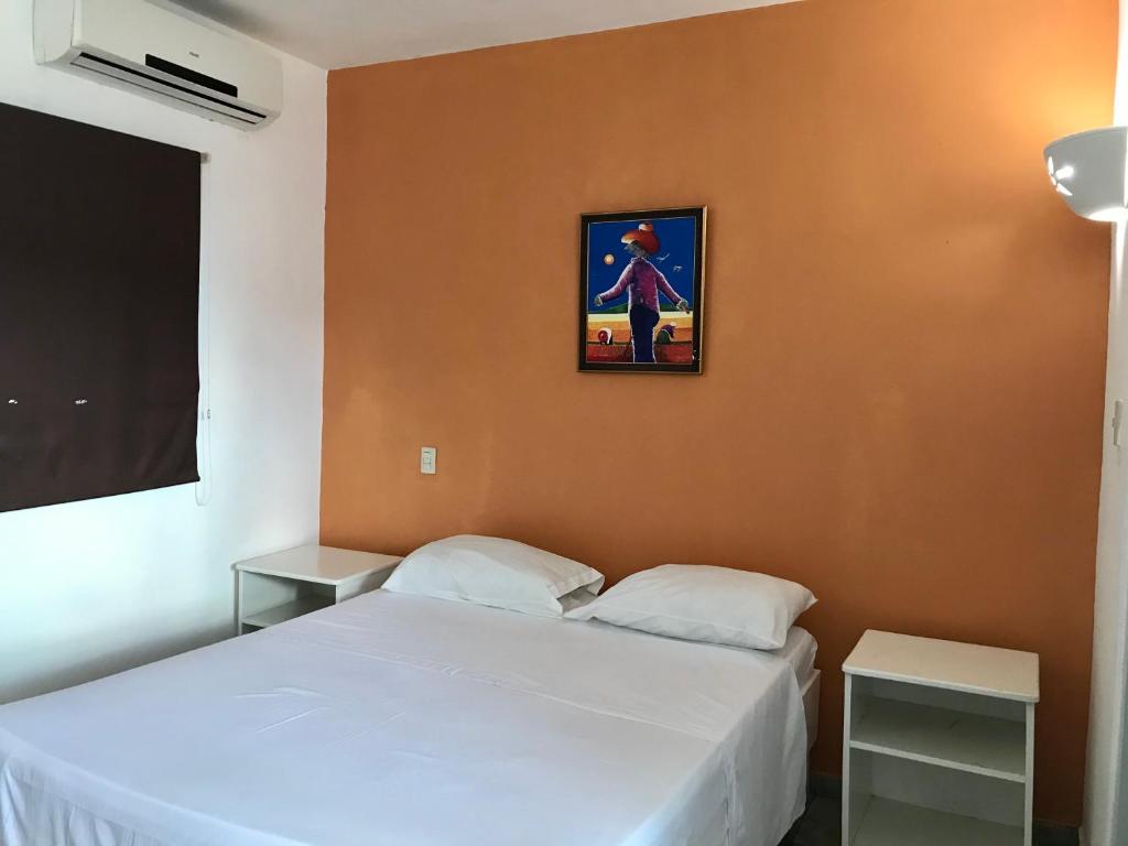 Postel nebo postele na pokoji v ubytování Albergo El Pulpo, Bayahíbe