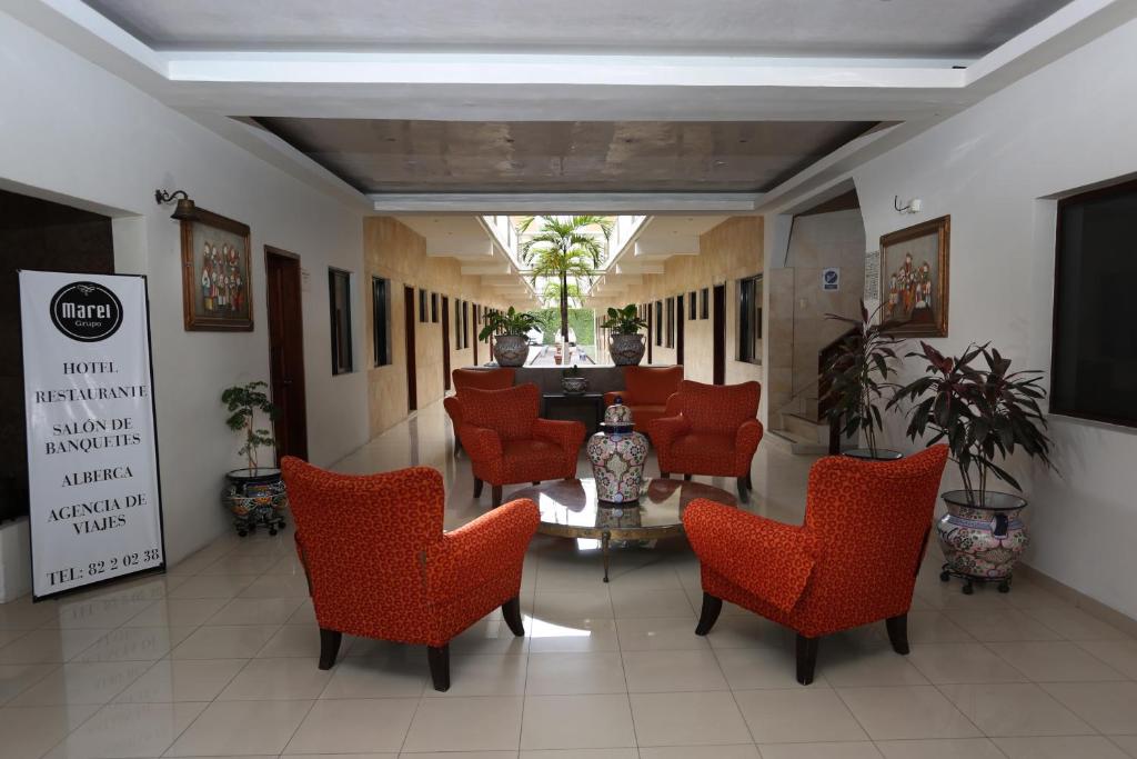 Posezení v ubytování Hotel Marel
