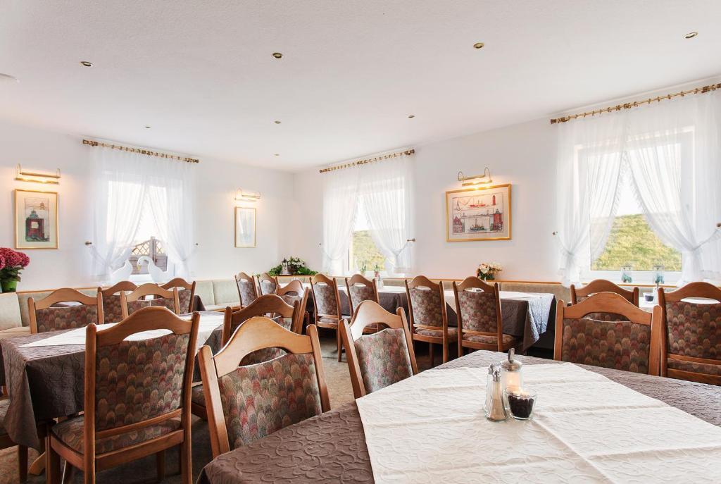 Posezení v ubytování Hotel Hus Achtern Diek
