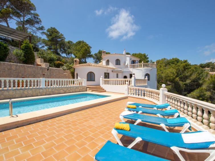 Bazén v ubytování Seaview Villa Balcon al Mar Javea nebo v jeho okolí