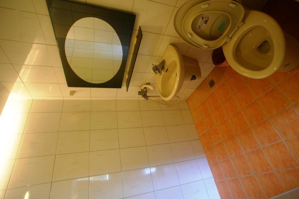 Koupelna v ubytování Hong Ben Hotel