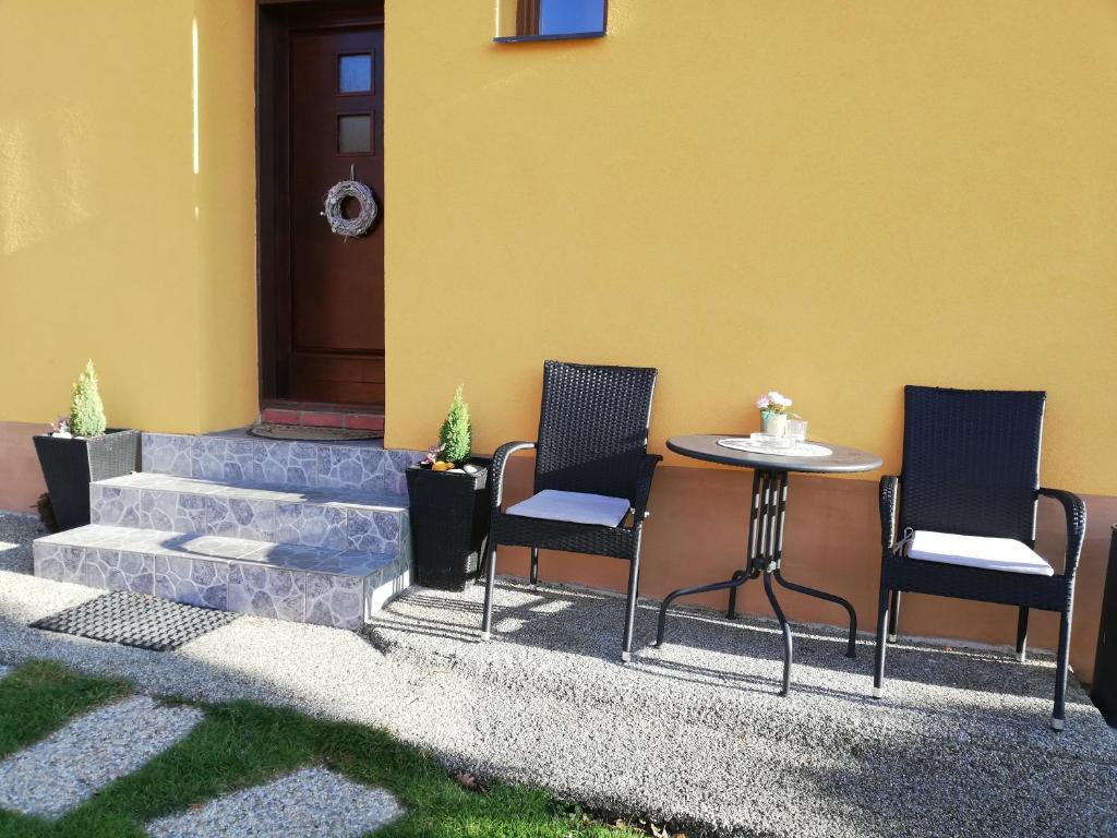 Posezení v ubytování Penzion V Hájku
