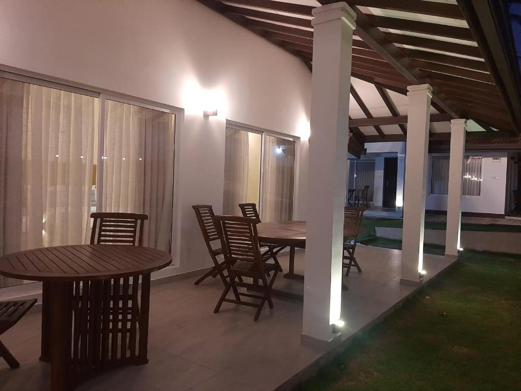 Patio nebo venkovní prostory v ubytování Ayana Beach