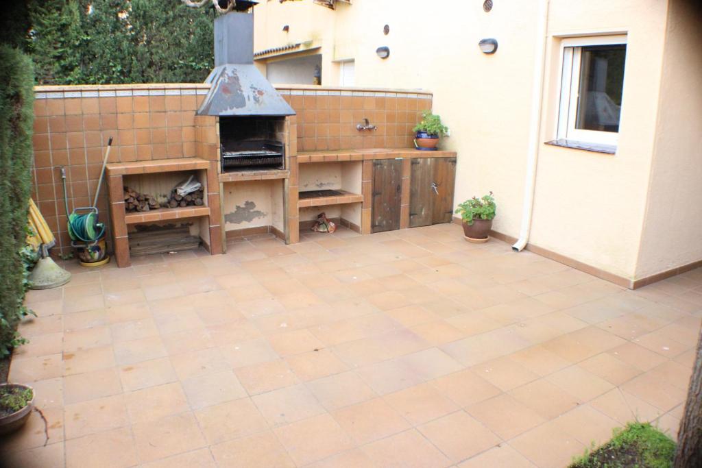 Patio alebo iná vonkajšia časť ubytovania Port Estrella 24
