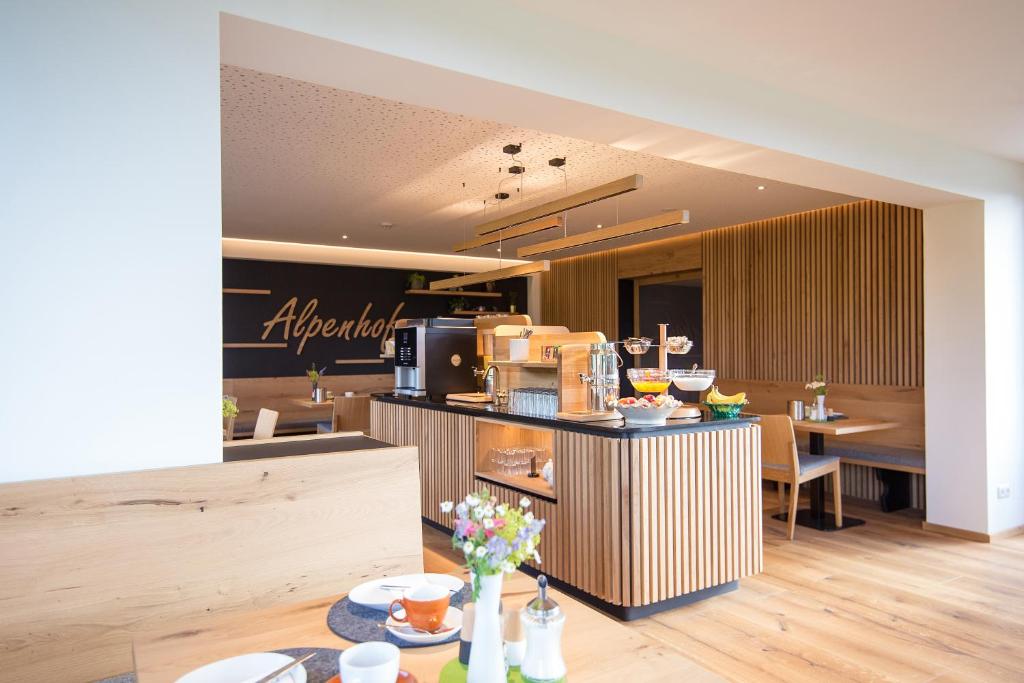 Nápoje v ubytování Alpenhof