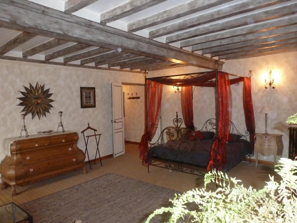 Posezení v ubytování Manoir De Savigny