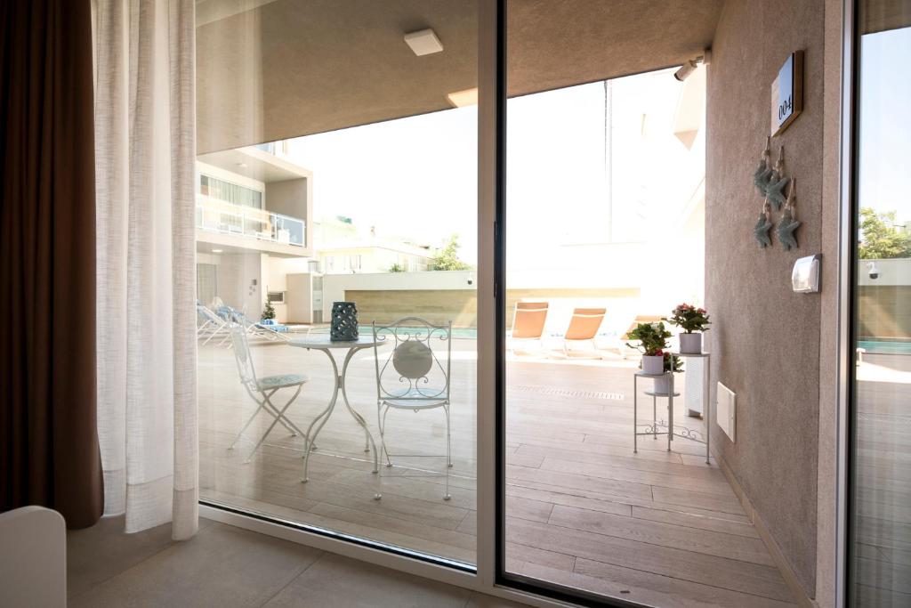 Balkon lub taras w obiekcie Candiano Palace