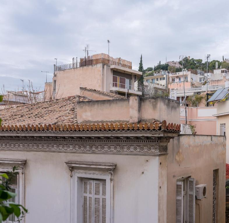 Výhľad na mesto Atény alebo výhľad na mesto priamo z apartmánu