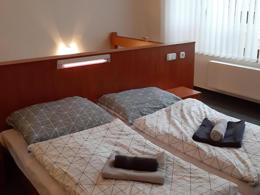 A bed or beds in a room at Štúdiá Správa TANAPu