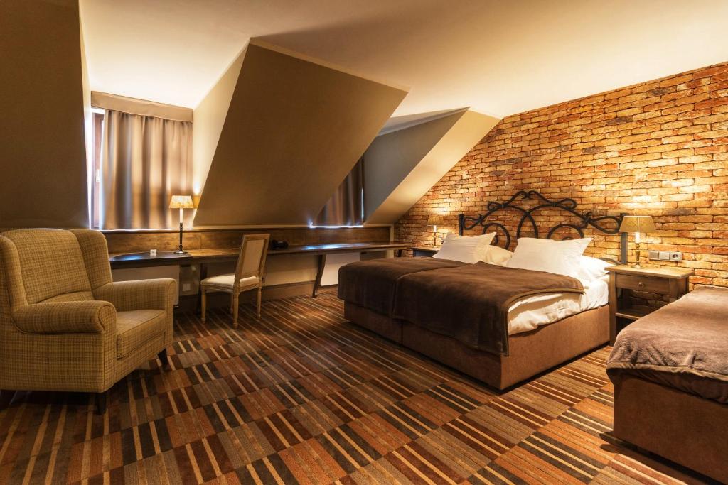 Posezení v ubytování Park Hotel Popovicky