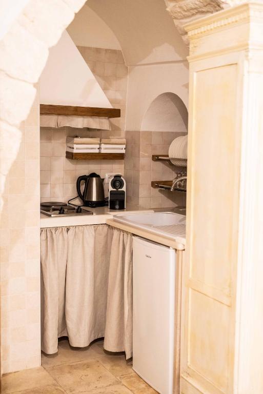 Cucina o angolo cottura di Trullo Nobilis