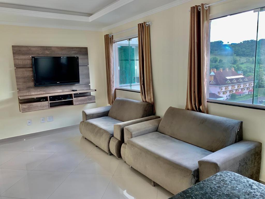  Apartamento Piratuba Lazer/Conforto