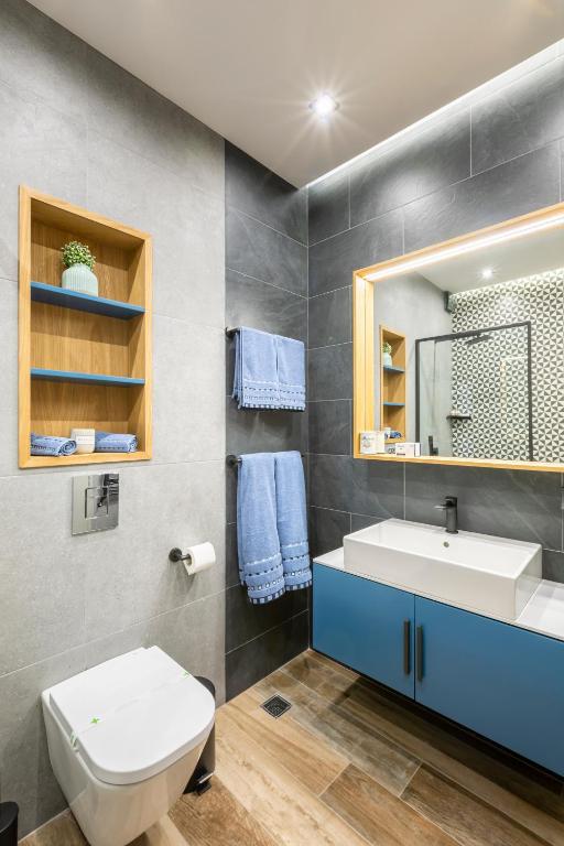 A bathroom at Casa Verdi