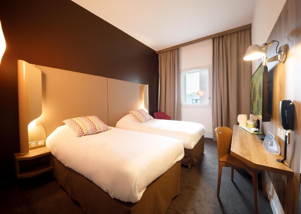 Campanile Annemasse Est Findrol CHAL - Chambre Lits Jumeaux Standard