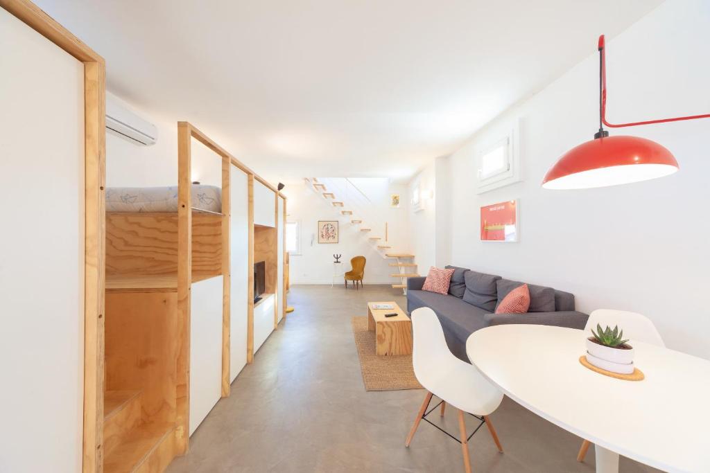 Posedenie v ubytovaní Mercato di Ortigia Apartments