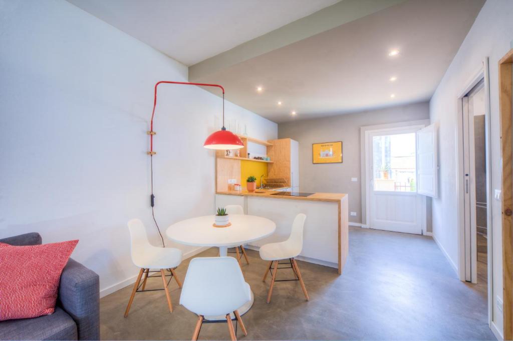 Kuchyňa alebo kuchynka v ubytovaní Mercato di Ortigia Apartments