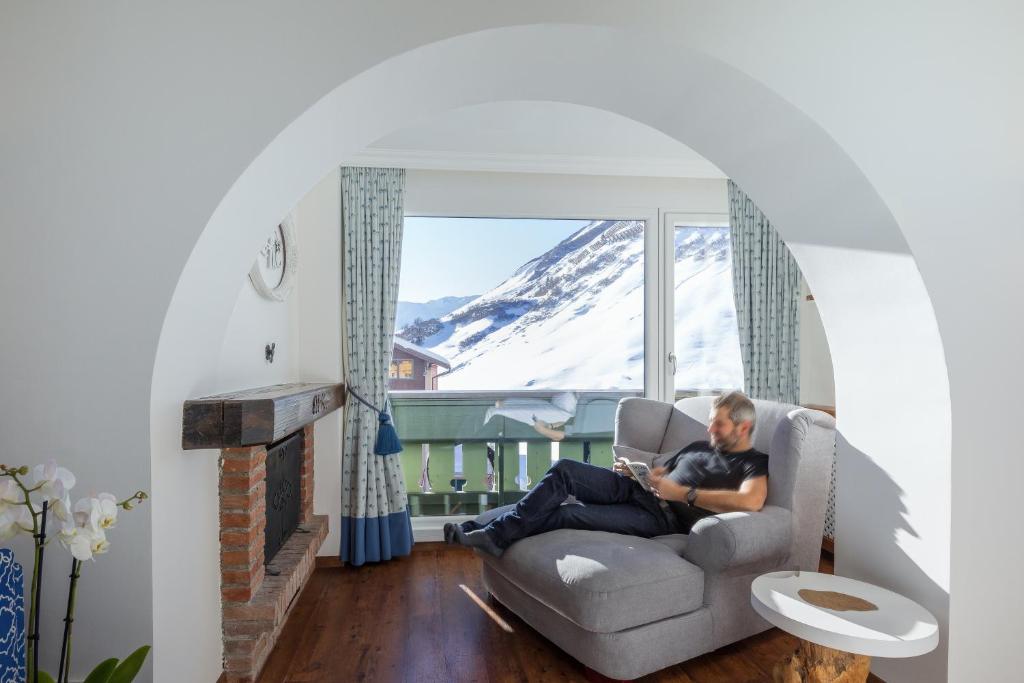 Posezení v ubytování Hotel Albona Nova