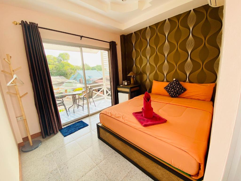 Postel nebo postele na pokoji v ubytování Kohlarn Resort