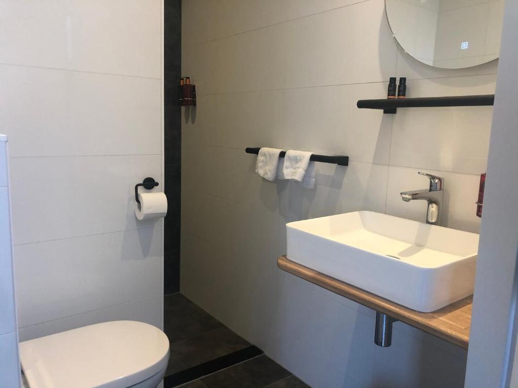 Koupelna v ubytování Marina Strand Appartement Lemmer