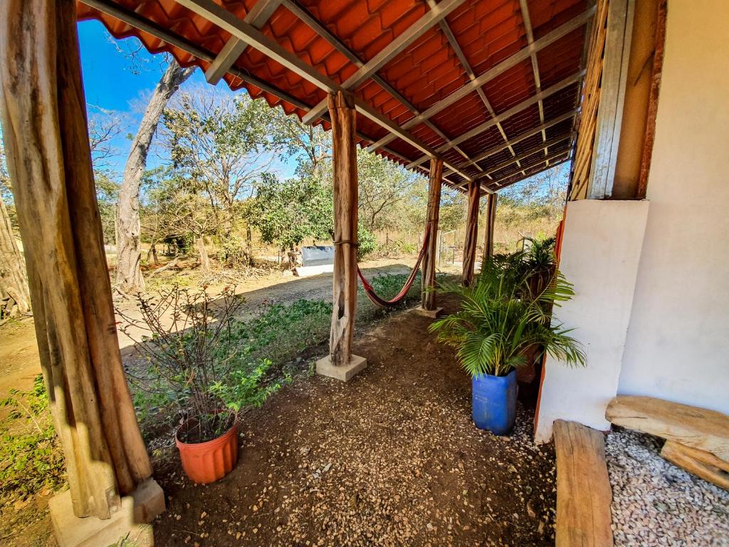 Zahrada ubytování Casa Ital-Tico, Playa Negra