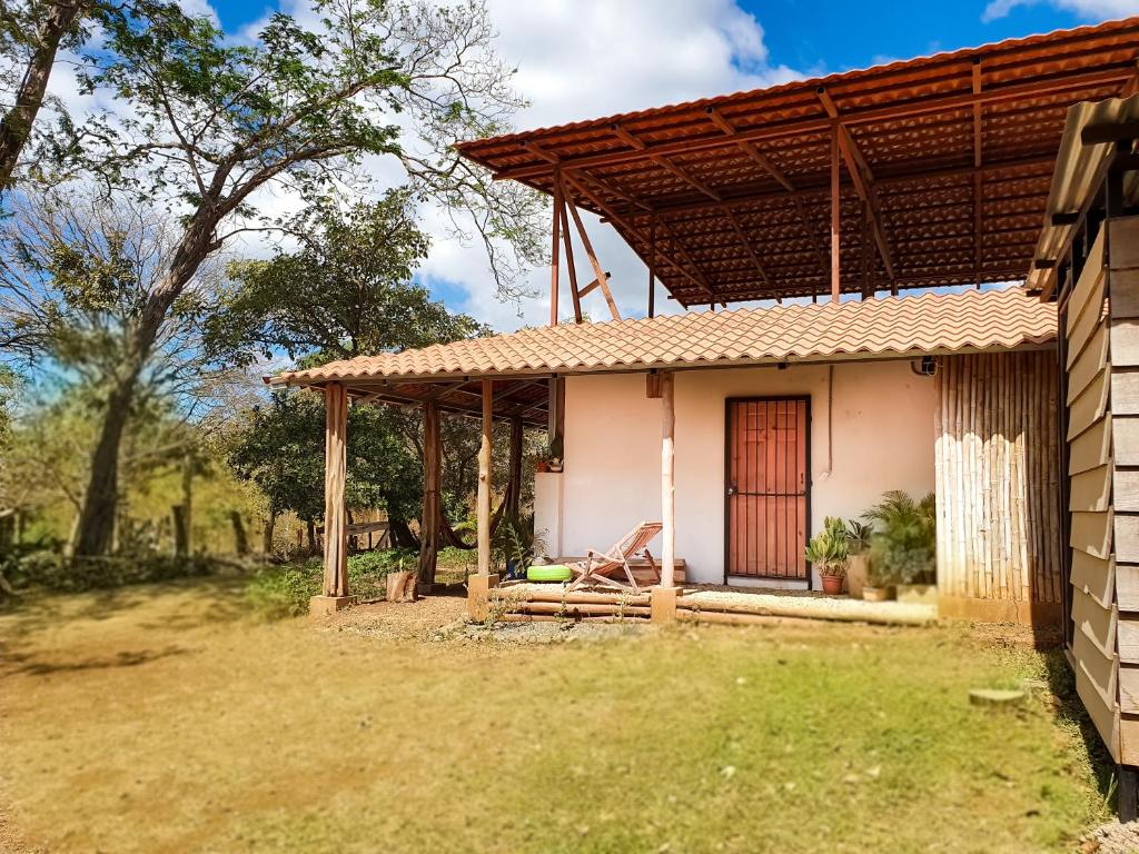 Zahrada ubytování Casa Ital-Tico, Playa Negra