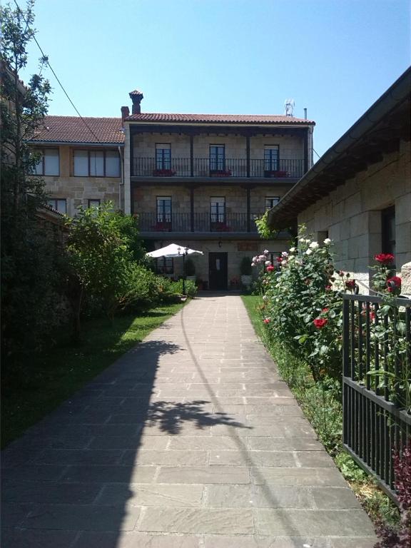 The building in which a vendégházakat is located