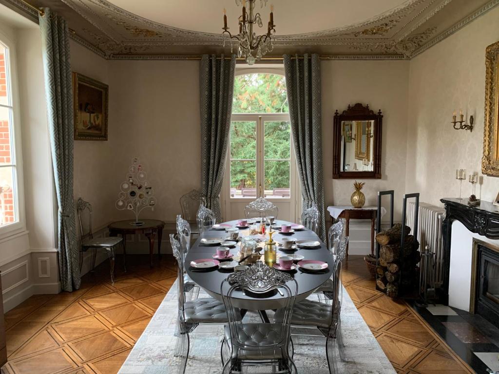 Posezení v ubytování L'Oustal