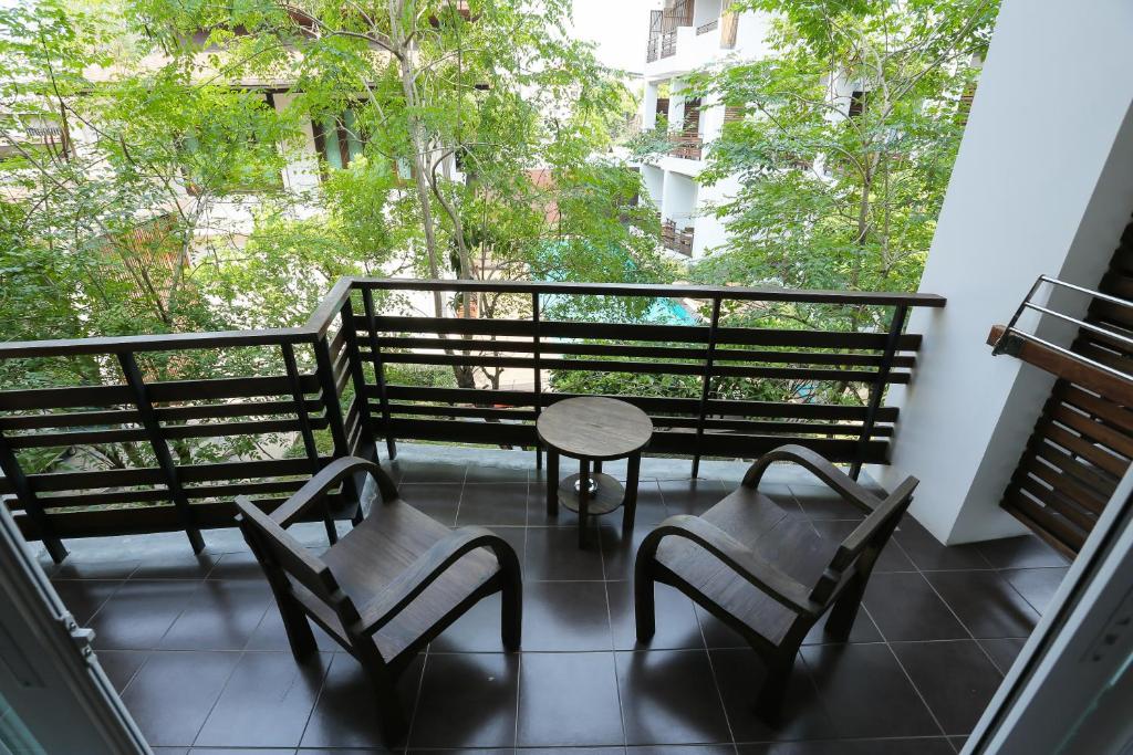 Balkón nebo terasa v ubytování Le Patta Resort & Hotel Chiang Rai