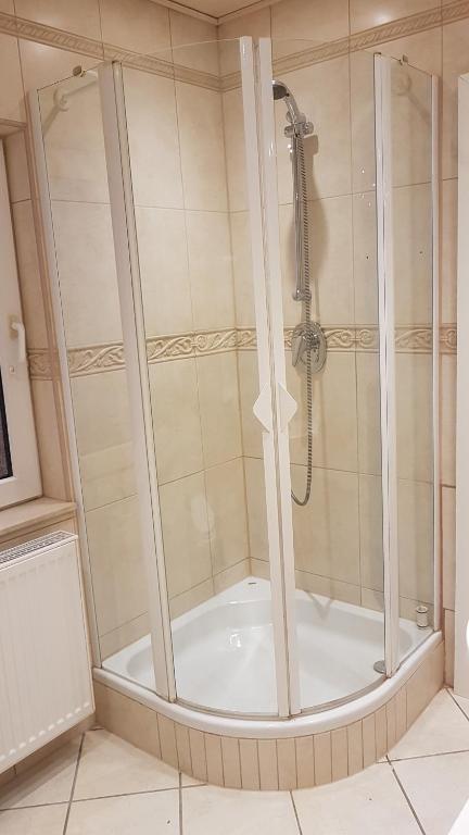Koupelna v ubytování Ferienwohnung im Green